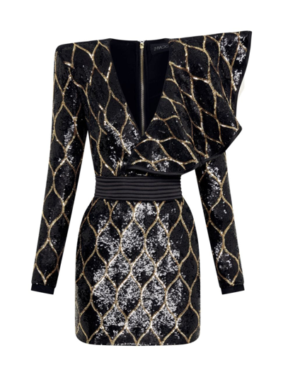 Zhivago Women's Mean Streets Sequined Minidress In Black | ModeSens