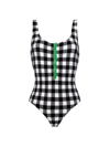 ERES WOMEN'S FUNNY GINGHAM ONE-PIECE SWIMSUIT
