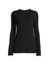 Capsule 121 Women's The Venture Cotton & Cashmere Sweater In Black