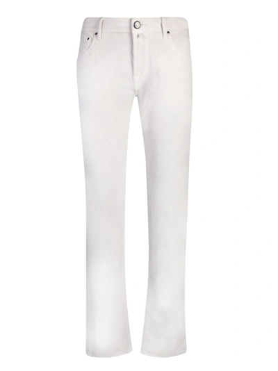 Jacob Cohen Pant Crop/slim Single Pince Henry Trousers In Pastel