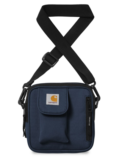 Carhartt Men's Small Essentials Crossbody Bag In Blue