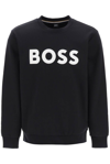 HUGO BOSS BOSS HUGO BOSS LOGO PRINTED CREWNECK SWEATSHIRT