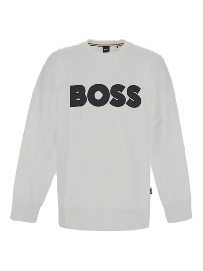 Hugo Boss Boss  Logo In White