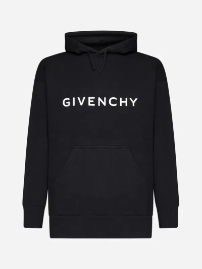 Givenchy Black Logoed Hoodie