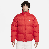 Nike Men's  Sportswear Club Puffer Jacket In Red