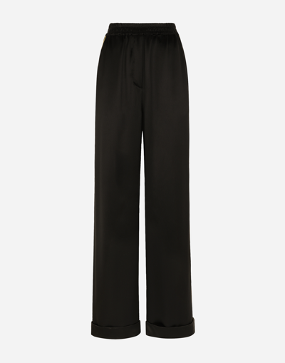 Dolce & Gabbana Pantalone In Black