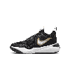 Nike Team Hustle D 11 Big Kids' Basketball Shoes In Black/white/metallic Gold