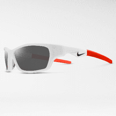 Nike Jolt Kids' Sunglasses In White