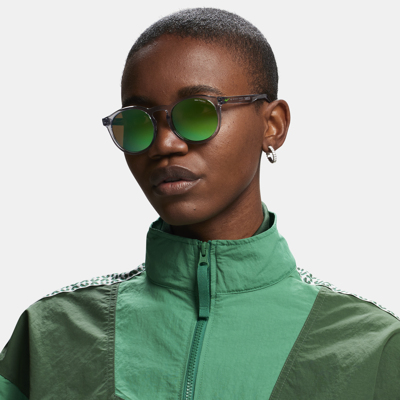 Nike Unisex Swerve Polarized Sunglasses In Gray