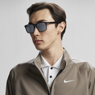 Nike Unisex Rave Polarized Sunglasses In Black