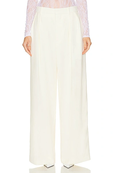 Wardrobe.nyc Evening Trouser In Off White