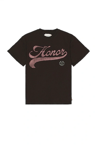 Honor The Gift Holiday Script Short Sleeve In Black