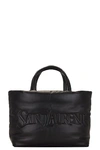 Saint Laurent Ysl Tote Bag In Nero