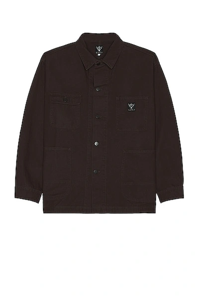 South2 West8 Coverall In Brown