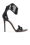 GIANVITO ROSSI THICK ANKLE STRAP SANDAL