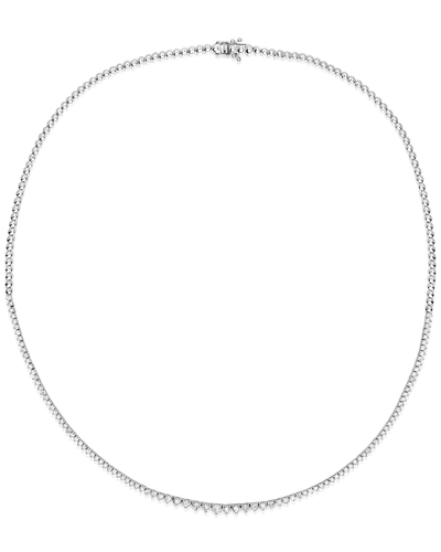 Meira T 14k 2.70 Ct. Tw. Diamond Graduated Tennis Necklace