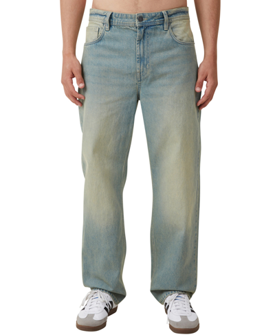 Cotton On Men's Baggy Jeans In Tint Blue Wash