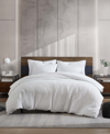 Kenneth Cole New York Solid Waffle 3 Piece Comforter Set, Full/queen In White