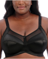 Goddess Keira Side Support Wire-free Bra In Black