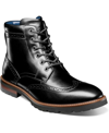 Florsheim Renegade Plain Toe Derby Boot In Black