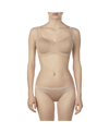 Le Mystere Dream Lace Tisha Full-figure Contour Bra In Natural