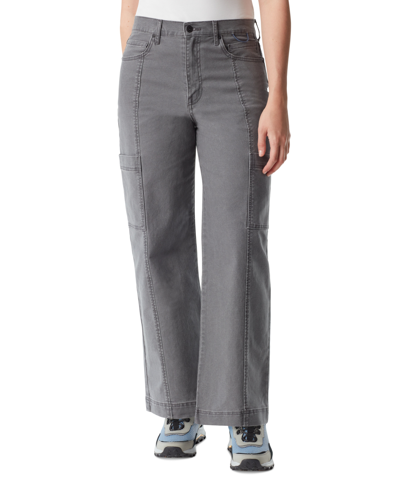 Bass Outdoor Women's High-rise Wide-leg Utility Pants In Forged Iron