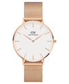 DANIEL WELLINGTON WOMEN'S PETITE MELROSE ROSE GOLD-TONE STAINLESS STEEL WATCH 36MM