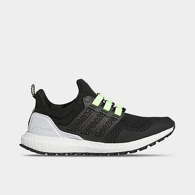 Adidas Originals Mens Adidas Ultraboost 1.0 Dna In Black/black/lucid Lemon