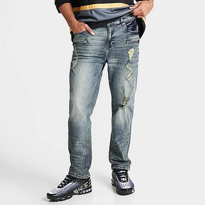 Finishline Supply And Demand Men's Hudson Denim Jeans In Light Wash