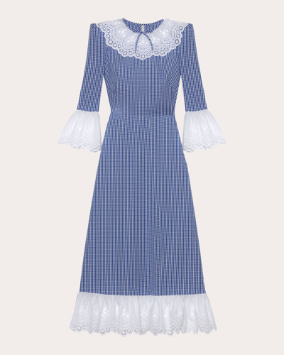 The Vampire's Wife Women's The Dorothy Dress In Blue