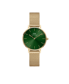 Daniel Wellington Petite Emerald 28mm In Gold-tone