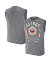 Fanatics Men's Darius Rucker Collection By  Charcoal Distressed Houston Astros Muscle Tank Top In Charcoal