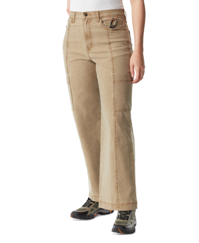 Bass Outdoor Women's High-rise Wide-leg Utility Pants In Ermine