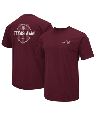 Colosseum Men's  Maroon Texas A&m Aggies Oht Military-inspired Appreciation T-shirt