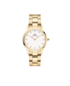 Daniel Wellington Women's Iconic Link Gold-tone Stainless Steel Watch 28mm In Gold-tone