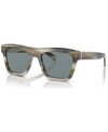 DOLCE & GABBANA DNU-DOLCE & GABBANA MEN'S LOW BRIDGE FIT SUNGLASSES, DG4420F