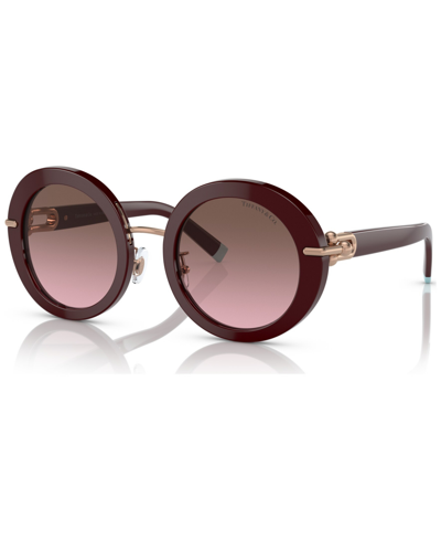 Tiffany & Co Women's Sunglasses, Tf4201 In Violet Gradient Brown