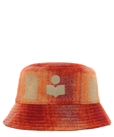 Isabel Marant Haley Bucket Hat In Orange