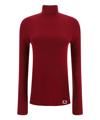 Burberry Wool Blend Sweater In Violet