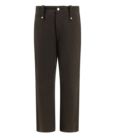 Burberry M Trousers In Brown