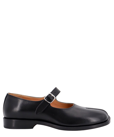 Maison Margiela Tabi Ballet Flats In Black