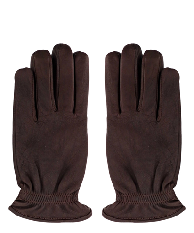 Orciani Gloves In Brown