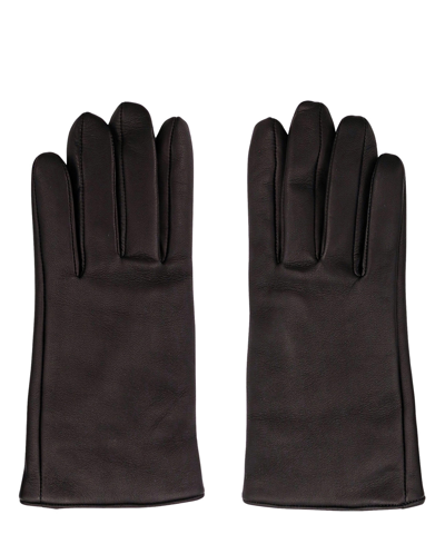 Saint Laurent Gloves In Black