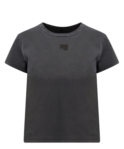 Alexander Wang T-shirt In Grey