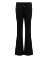 Courrèges Interlock Logo Jersey Track Pants In Black