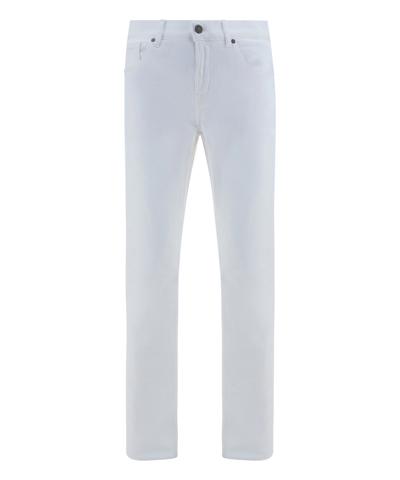 7 For All Mankind Luxe Jeans In White