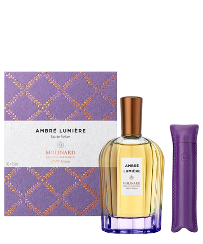 Molinard Ambre Lumiere Eau De Parfum 90 ml + 7,5 ml In White