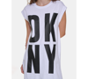 DKNY HIGH-LOW LOGO TUNIC