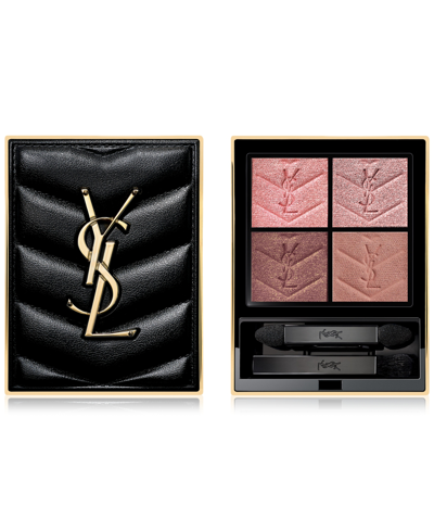 Saint Laurent Couture Mini Eyeshadow Clutch In Babylone Roses - Cool Rosy