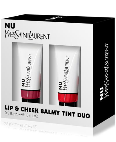 Saint Laurent 2-pc. Lip & Cheek Balmy Tint Set In No Color